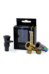 6001 | PREEMO GLASS Universal Titanium Bowl sale