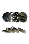 8000.4 XH8000 4-Piece NICE GLASS Large Gun steel Grinder
