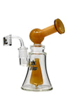 6003 | XL-6003 6.5 inch NICE GLASS Cone Perc Orb Rig
