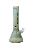 1302 | XS-1302G 13 inch NICE GLASS Stonework Green Ceramic Bong