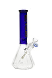 572.4 | XY572 11 inch NICE GLASS 12-Sided Pyramid Beaker