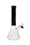 572.5 | XY572 11 inch NICE GLASS 12-Sided Pyramid Beaker
