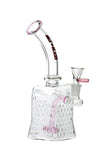 575 | XY575 8.5 inch NICE GLASS Honeycomb Base Bubbler