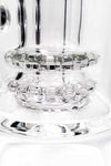 1038 | YN1038 NICE GLASS UFO Double Showerhead Ashcatcher