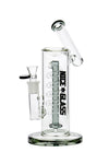 1052 | YN1052 10.5 inch NICE GLASS Spiral Perc Bubbler