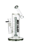 1052 | YN1052 10.5 inch NICE GLASS Spiral Perc Bubbler