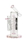 1052 | YN1052 10.5 inch NICE GLASS Spiral Perc Bubbler