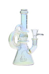 1176 | YN1176 7 inch NICE GLASS Iridescent Donut Butter