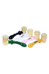 124.5 | YX124 5 inch NICE GLASS Flat Mouth Hammer Pipe