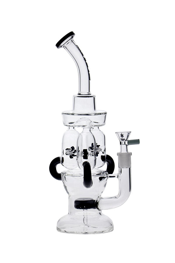2 01.5 |  Z H2001 1 2 i nch N ICE G LASS T riple-Arm W aterwheel R ecycler