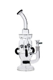 201.5 | ZH2001 12 inch NICE GLASS Triple-Arm Waterwheel Recycler