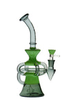 2004.5 | ZH2004 9.5 inch 4-Arm Showerhead Bubbler