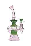 2004.5 | ZH2004 9.5 inch 4-Arm Showerhead Bubbler