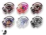 8080 CRYSTAL SKULL ASHTRAY