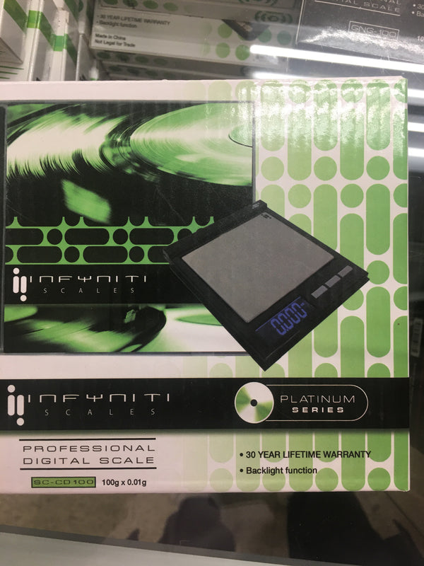 0 6243 I nfyniti S C-CD100 d igital s cale 1 00g X  0 .01g