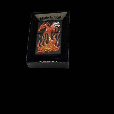 Fire dragon Zippo lighter