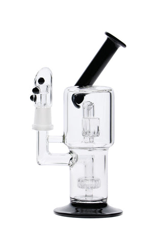 1010.5 | N1010 7 inch NICE GLASS Double Grid Perc Rig