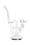 098.5 | H098 10 inch 8-Arm NICE GLASS Reverse Perc Recycler