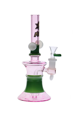 0013 | TX0013 9 inch NICE GLASS Glass Marble Showercap Bubbler