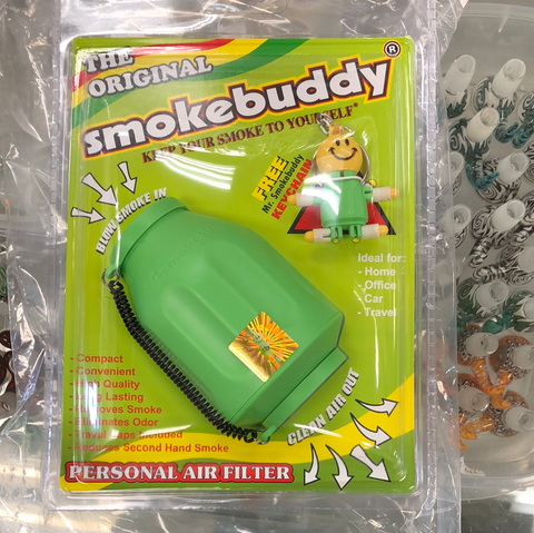 0147 Neon Green Smoke Buddy Personal air filter