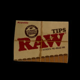 200.2 20 RAW Authentic Pre-Rolled Tips