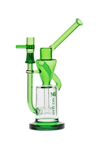 1080.5 | YN1080 10 inch NICE GLASS Color Barrel Perc Recycler