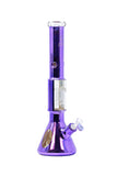 348 | S348 18 inch NICE GLASS Metalllic Double Cup Beaker