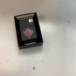 Maple leaf shadow zippo lighter