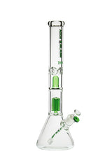 6 07H G 670-7 1 8-inch 7 mm N ICE G LASS 6 -Arm P erc &  S plash G uard B eaker