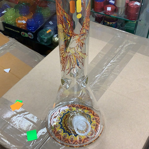 1758 14 “Phonenix Ice Catcher 14 Inch Decal Beaker