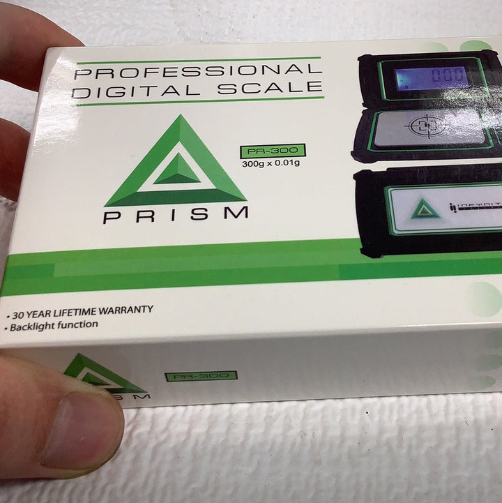 0 035 P rism s cale 3 00g x  0 .01g P R300