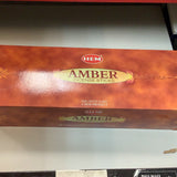 Amber incense sticks by HEM