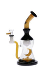 0006.5 | TX0006 11 inch NICE GLASS Lunar Double Perc Bubbler