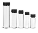 1010.5  1010GLS 10Gram 10.0 ml Screw Cap Glass Vials