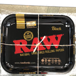 6424 RAW BLACK ROLLING TRAY LARGE SIZE