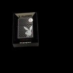 Playboy logo on black matte Zippo lighter