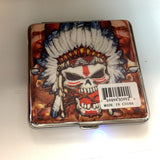 .2 12ps Native Metal Cigarette case