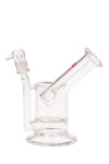 1015 | YN1015M 8 inch NICE GLASS Sidecar Ratchet Percolator Oiler
