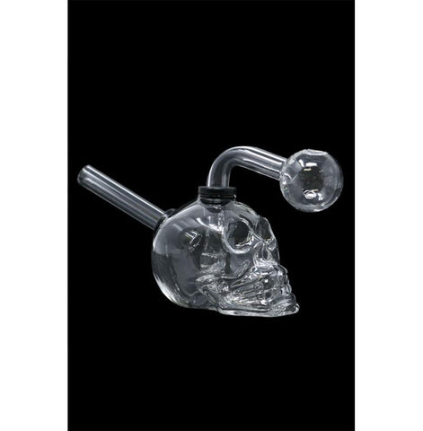 025.5 | XYC-025 2.5 inch NO LOGO Skull Oil Burner Bubbler