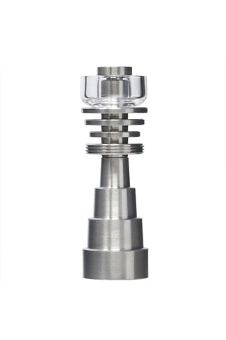 007.5 | PY007 6-in-1 NO LOGO Universal Quartz Dish Titanium Nail