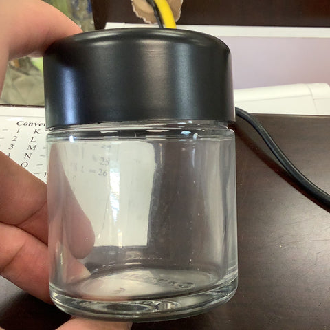 0839.5 Glass jar