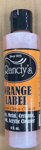 .2 6 oz Orange Label Randy’s cleaner