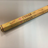 Cedar incense sticks by HEM