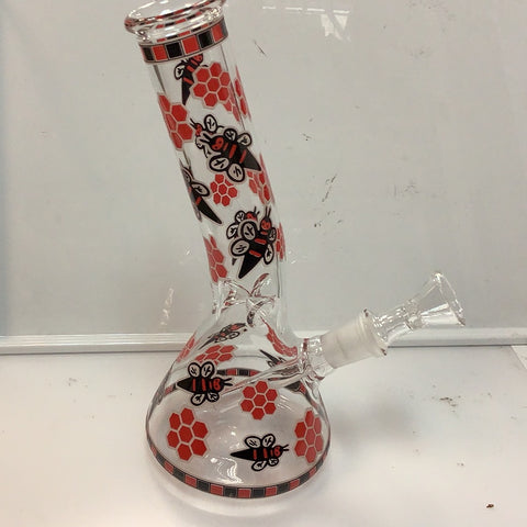 1075  8” Honey Ice Catcher no downstem