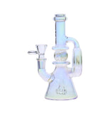 1176 | YN1176 7 inch NICE GLASS Iridescent Donut Butter