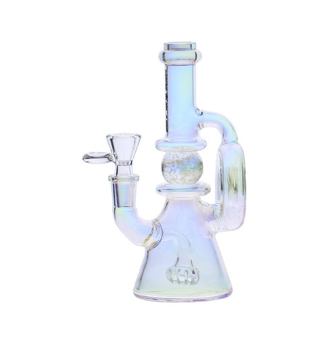 1176 | YN1176 7 inch NICE GLASS Iridescent Donut Butter