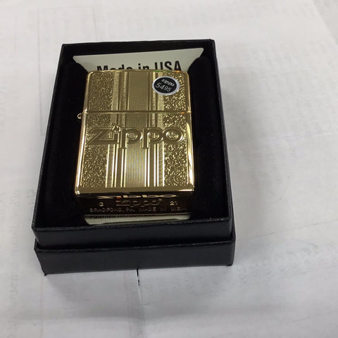 .2 Brass w Logo Zippo lighter