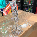 1075  8” Honey Ice Catcher no downstem