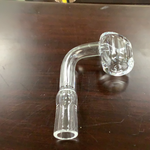 310.5 | 10mm Famale 90 Degree Quartz Banger no carb cap