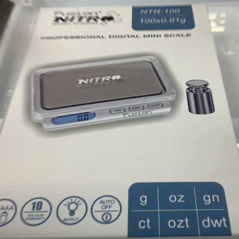 56183 Fuzion NTR-100 Digital mini scale 100g X 0.01g